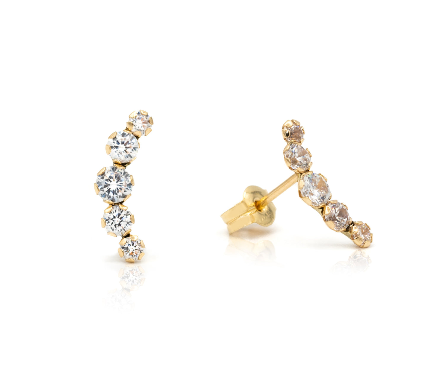 Crawler Earring Cubic Zirconia