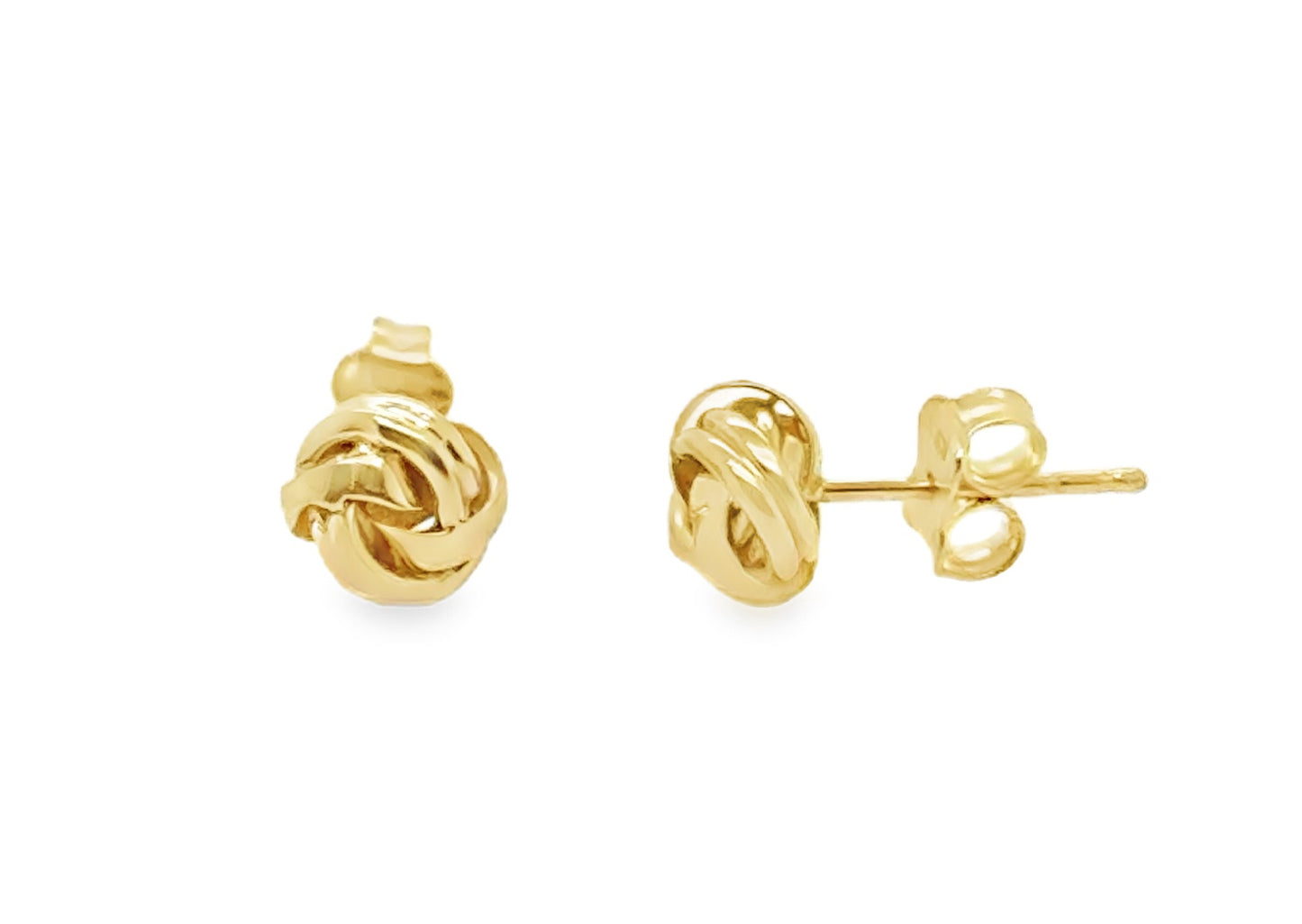 Double Knot Stud Earrings