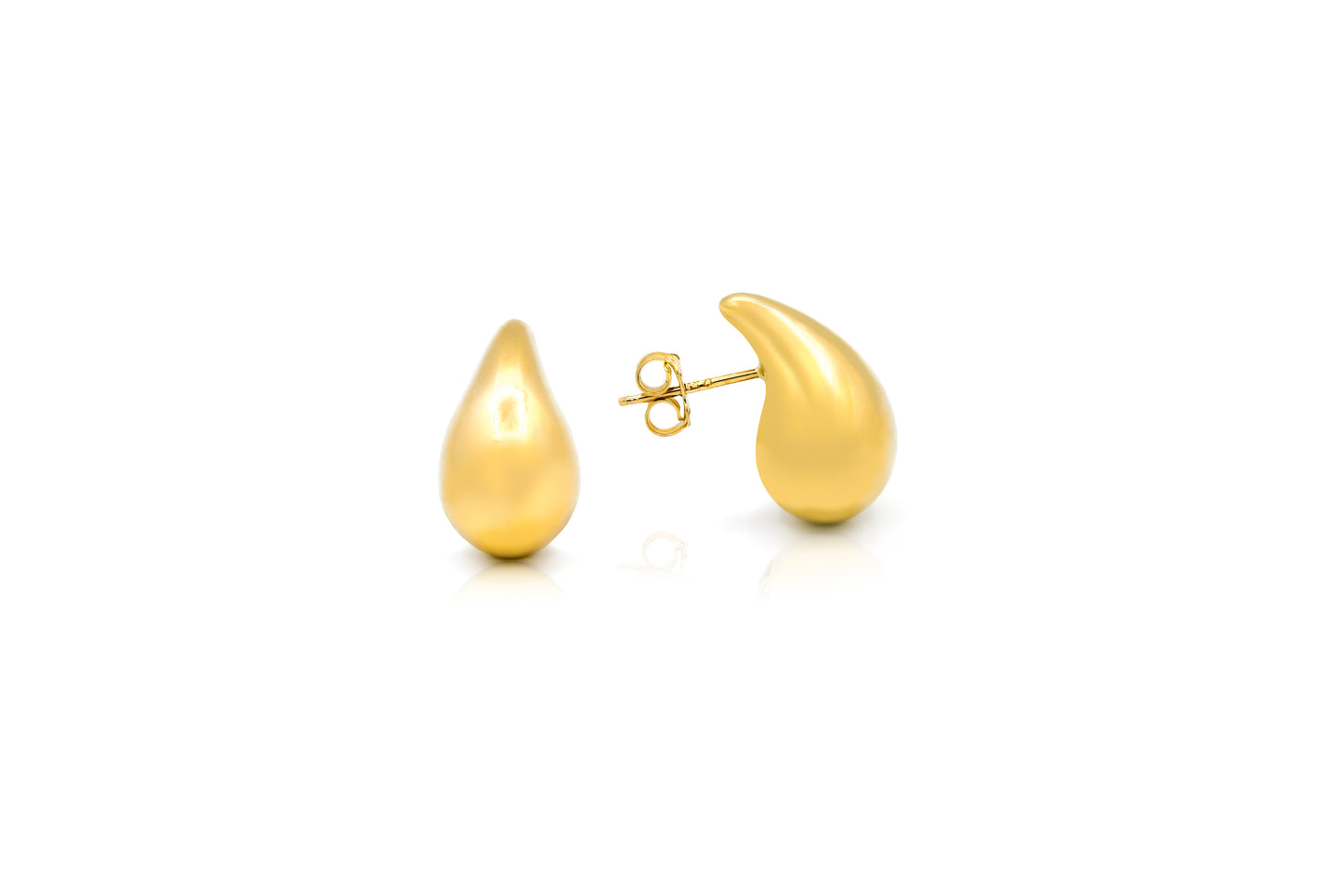 Small Puff Drop Earrings