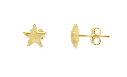 Puff Star Stud Earrings