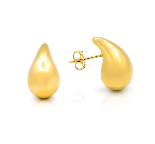 Medium Puff Drop Earrings