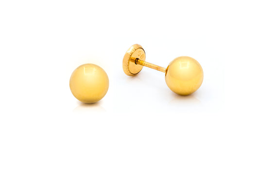 6mm Full Ball Earring