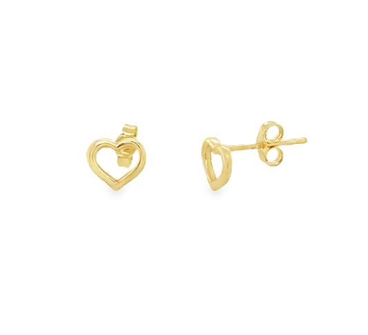 Open Heart Earring