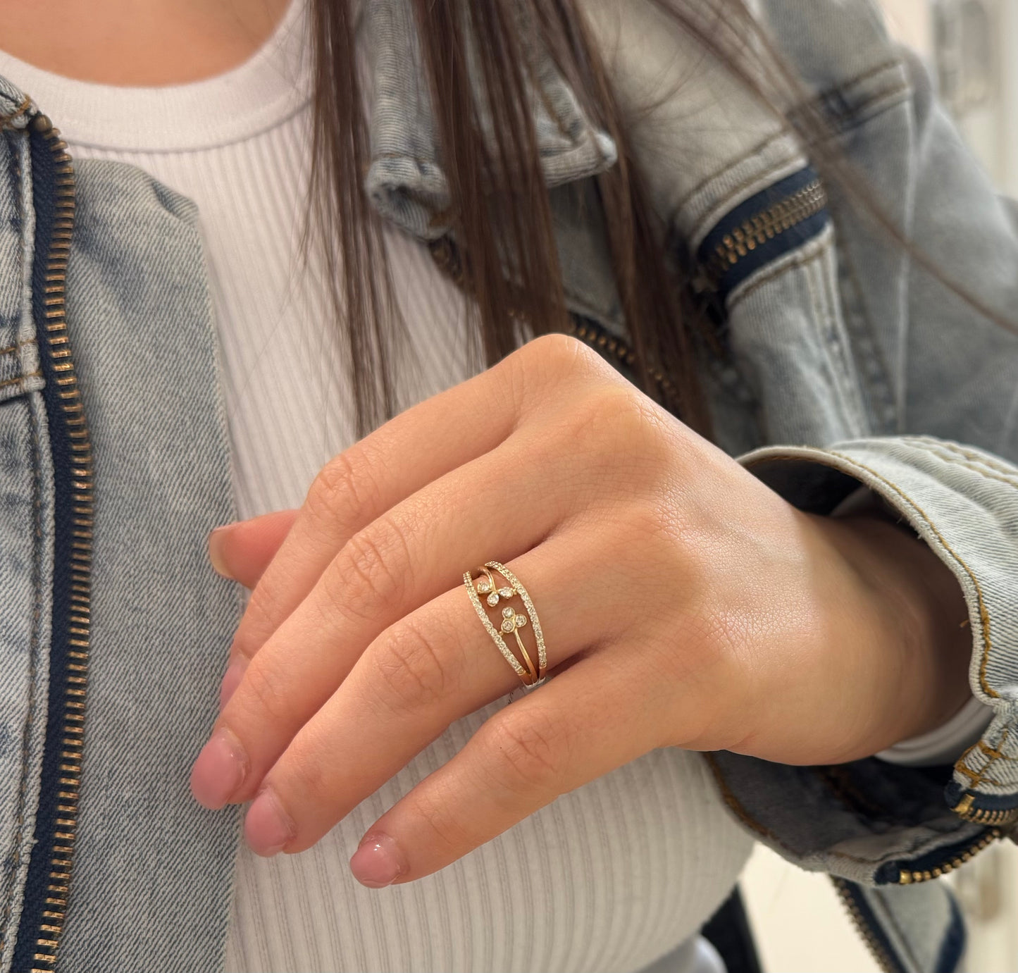 Stackable Diamond Ring