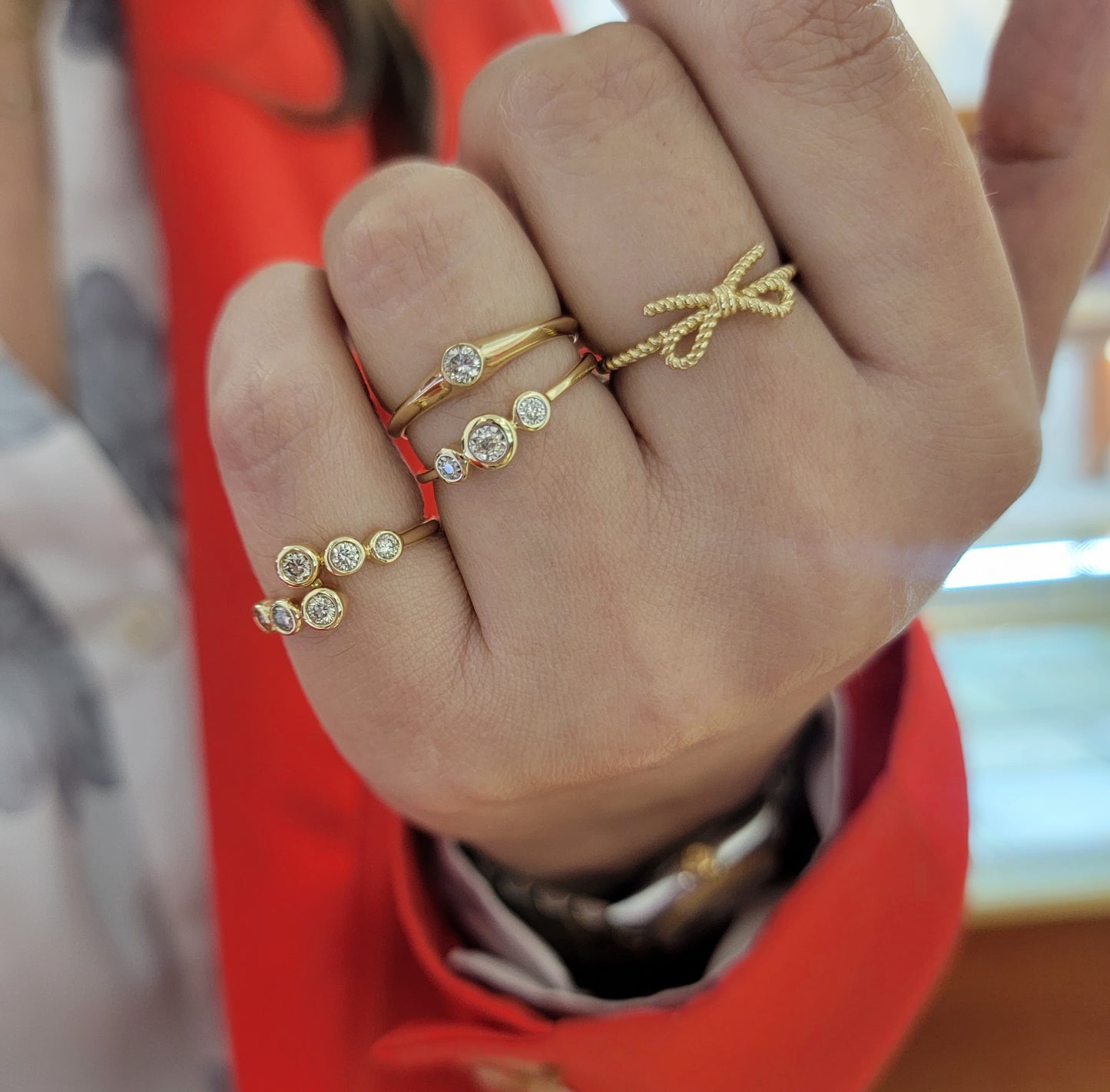 Rope Bow Ring