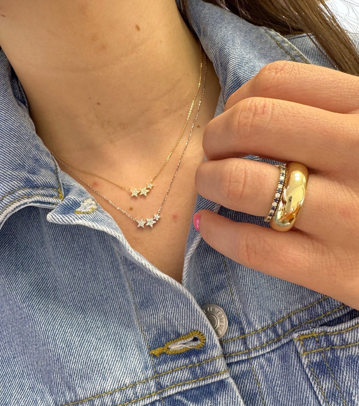 Golden Glow Up High Polish Dome Ring