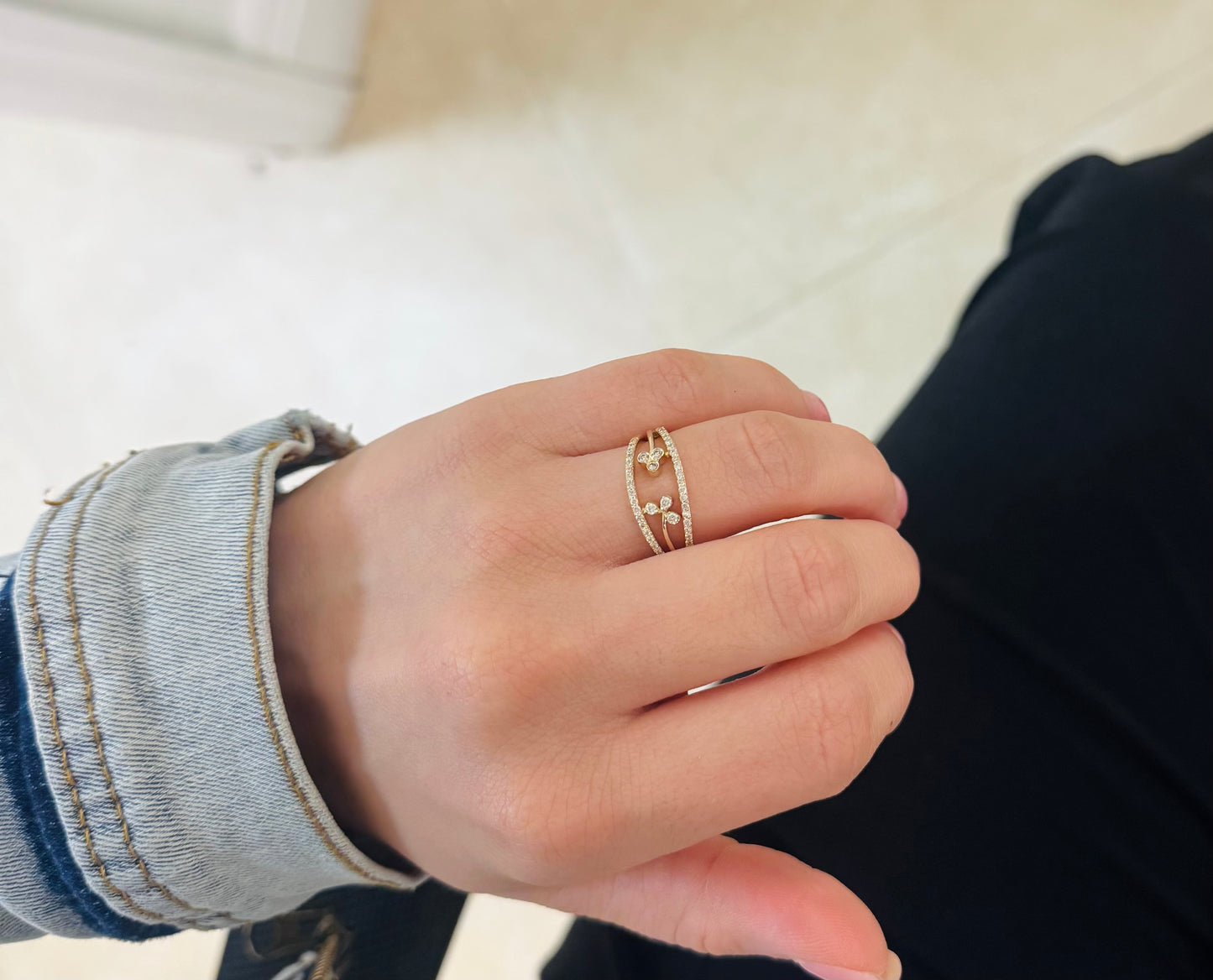 Stackable Diamond Ring
