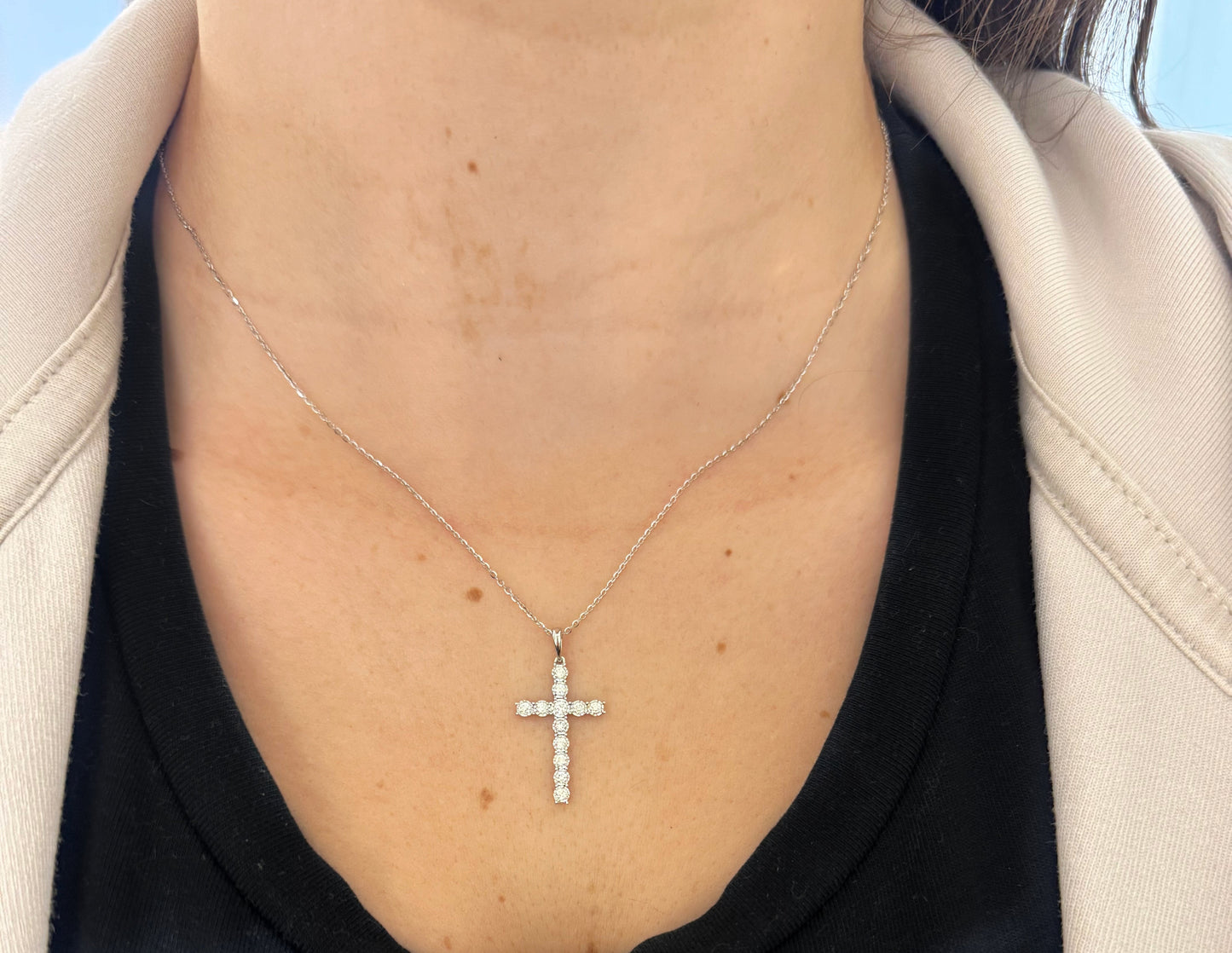 Large Diamond Cross