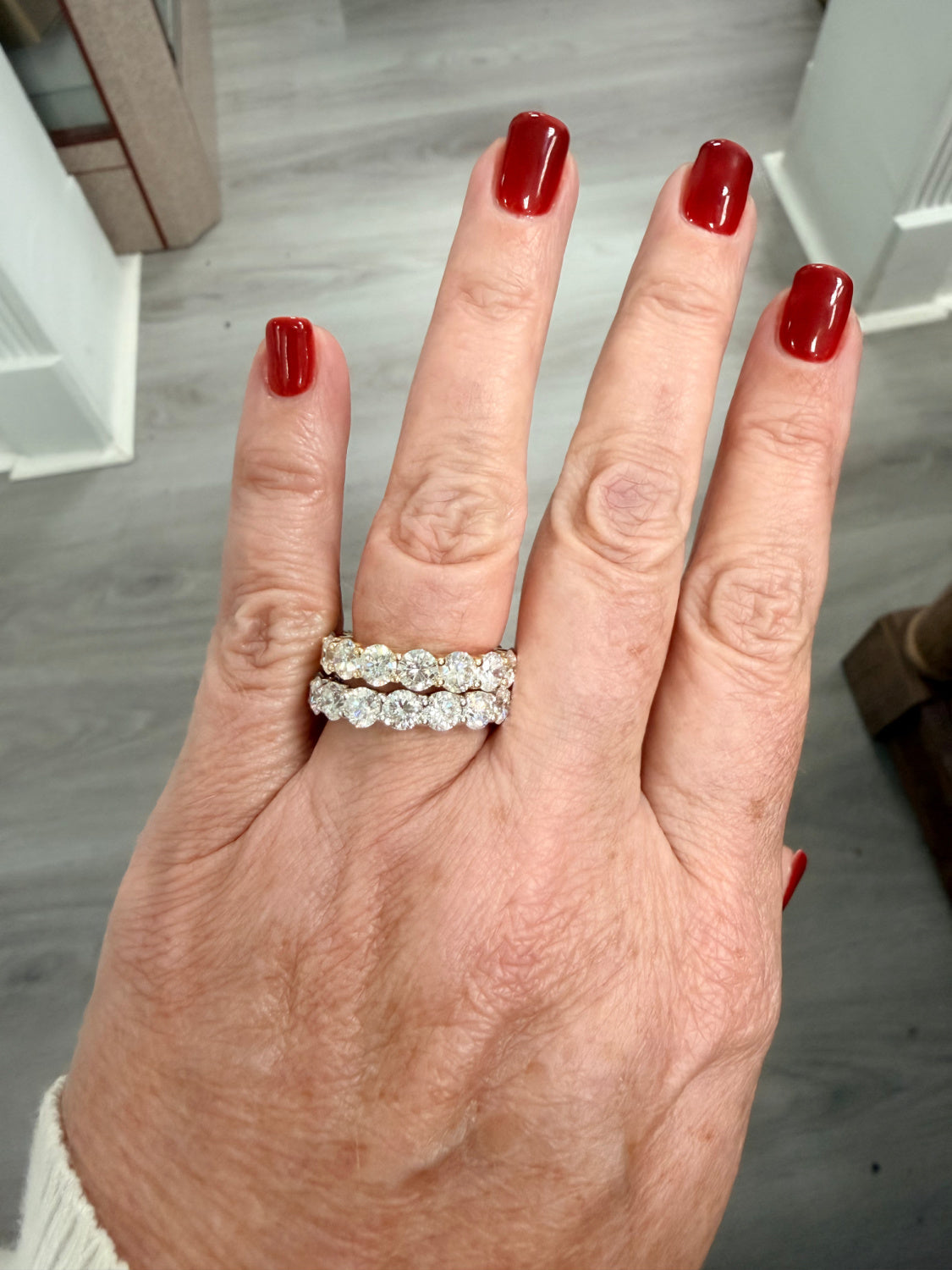 Lab-Grown Diamond Eternity Band Ring 5ct