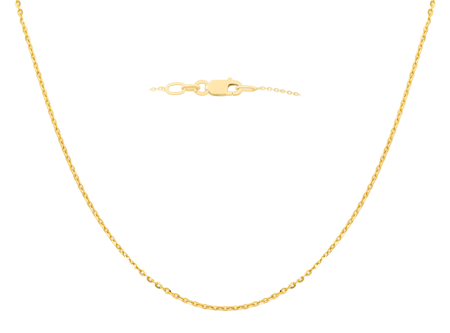 Yellow Gold Cable Chain