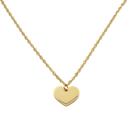 Single Heart Pendant Necklace