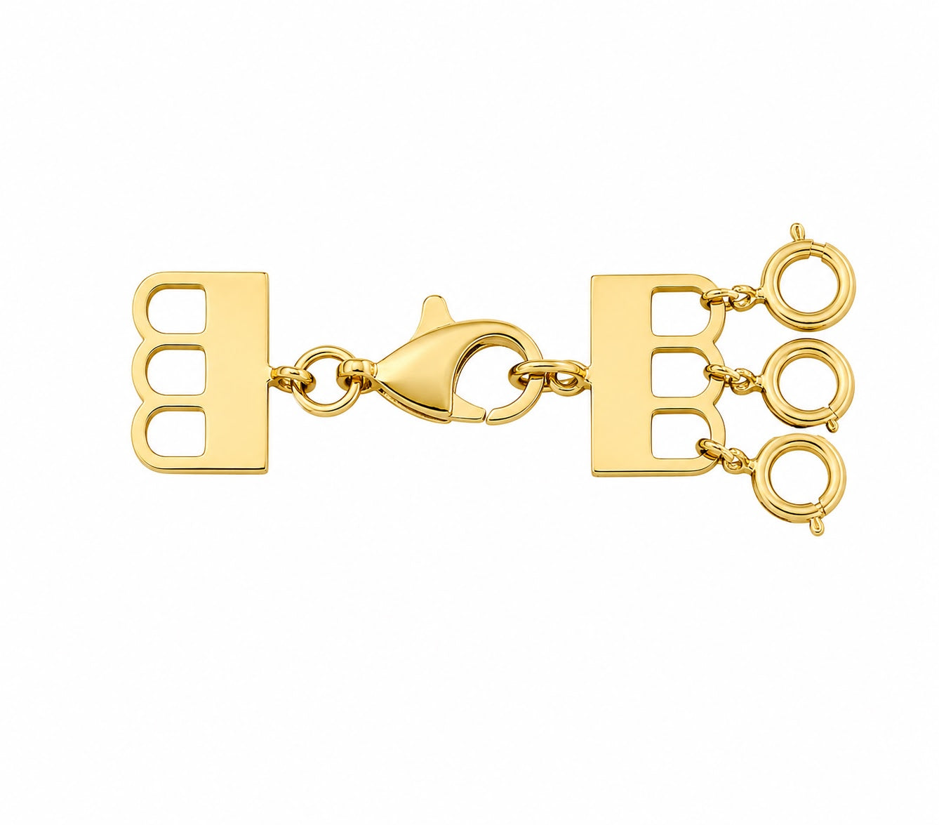 Triple Clasp Holder For Three Necklaces