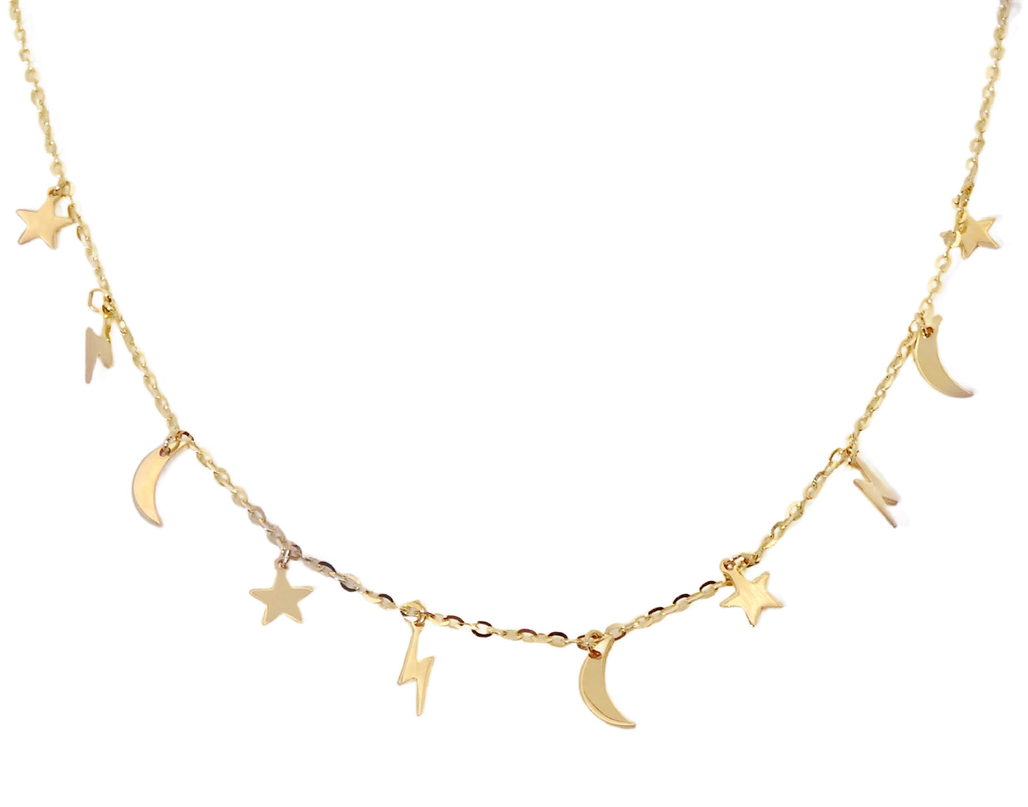 Celestial Charms Choker Necklace