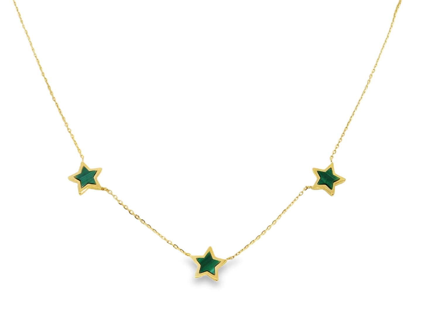 Malachite Star Necklace