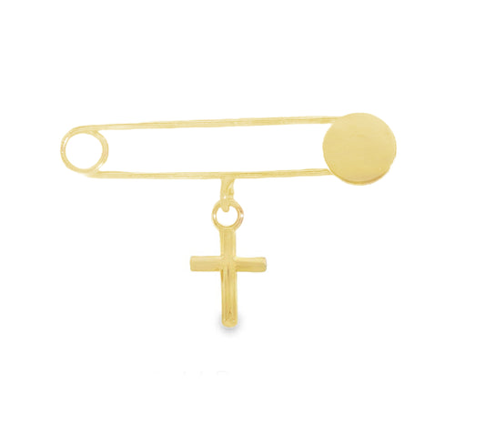 Small Cross Baby Pin