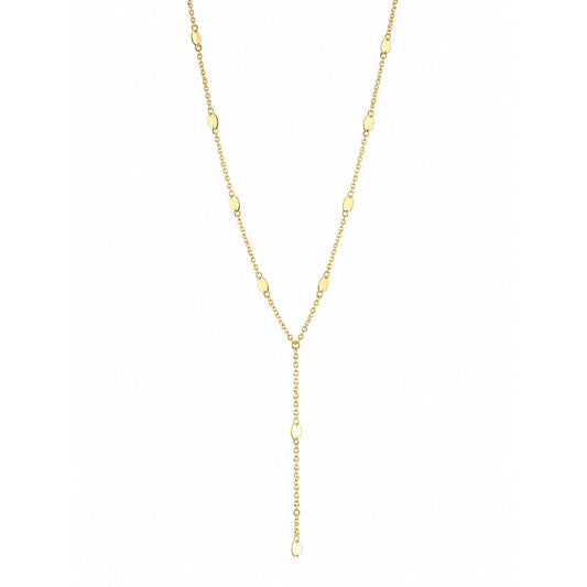 Oval Link Lariat Necklace