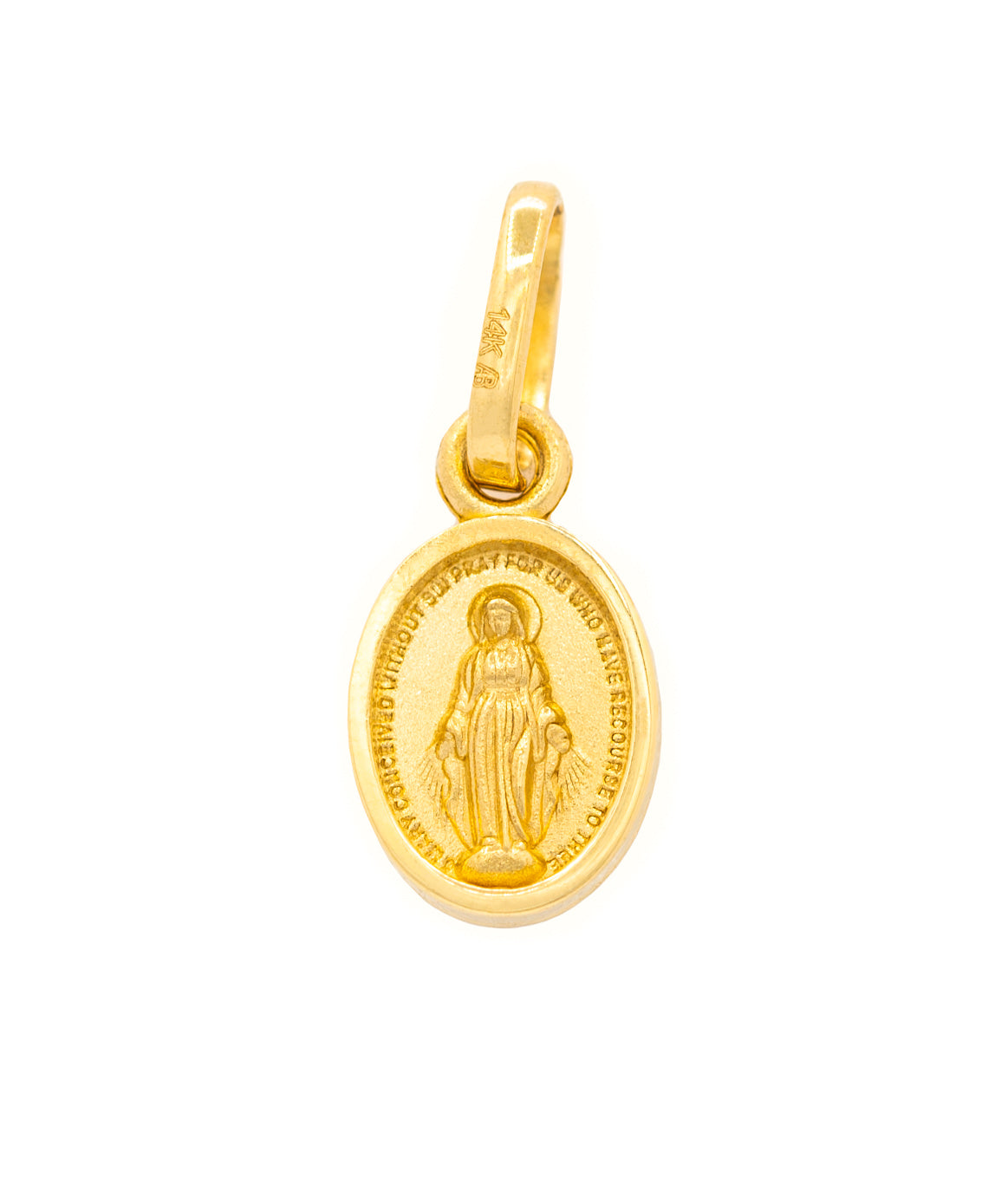 Miniature Miraculous/Guadalupe Medal