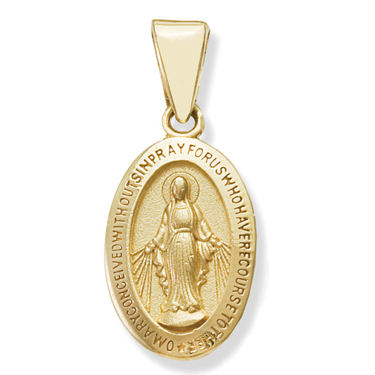 12mm Oval Miraculous Medal