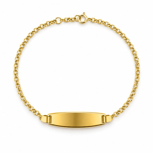 Rolo Link  Baby ID Bracelet Newborn to 3 years