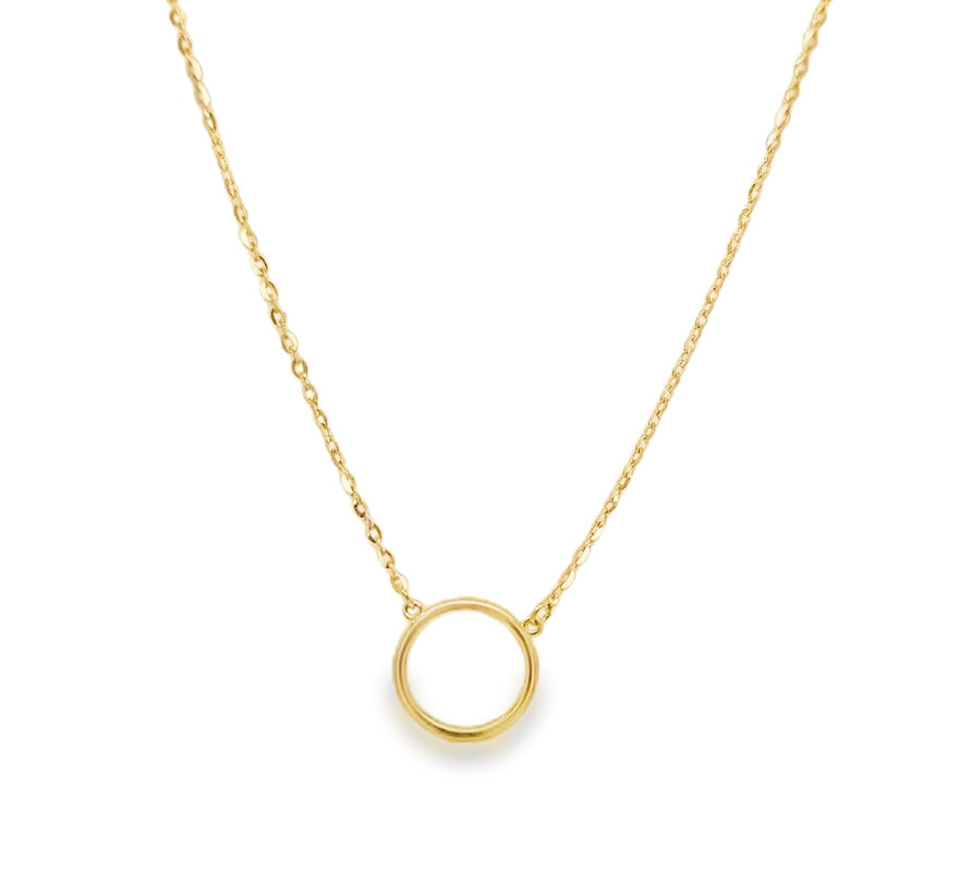 Open Circle Necklace