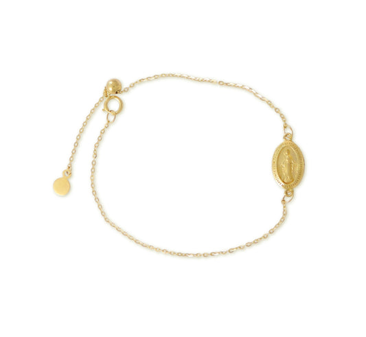 Miraculous Medal Adjustable Bracelet