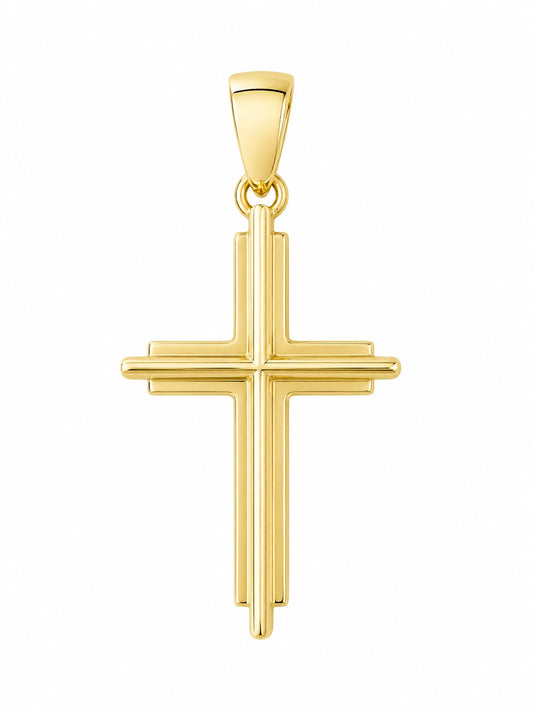 Timeless 14K Gold Classic Cross Pendant