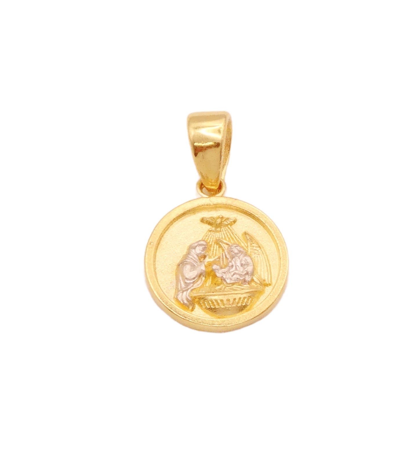 Guardian Angel Baptismal Medal (10.0MM)