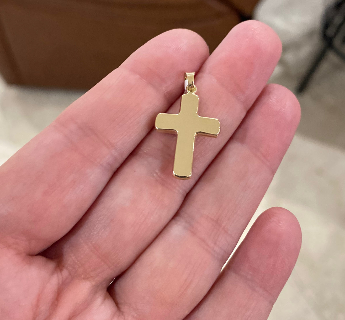 Classic Medium Domed Cross