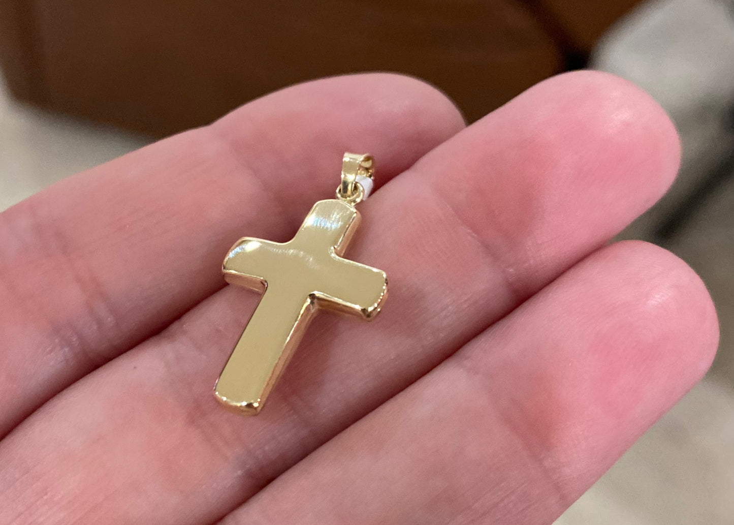 Classic Medium Domed Cross