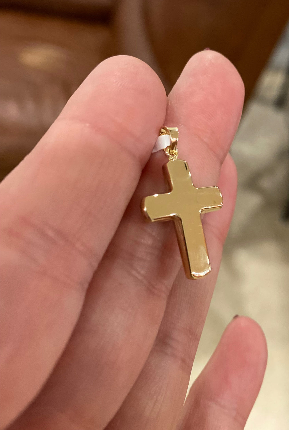 Classic Medium Domed Cross