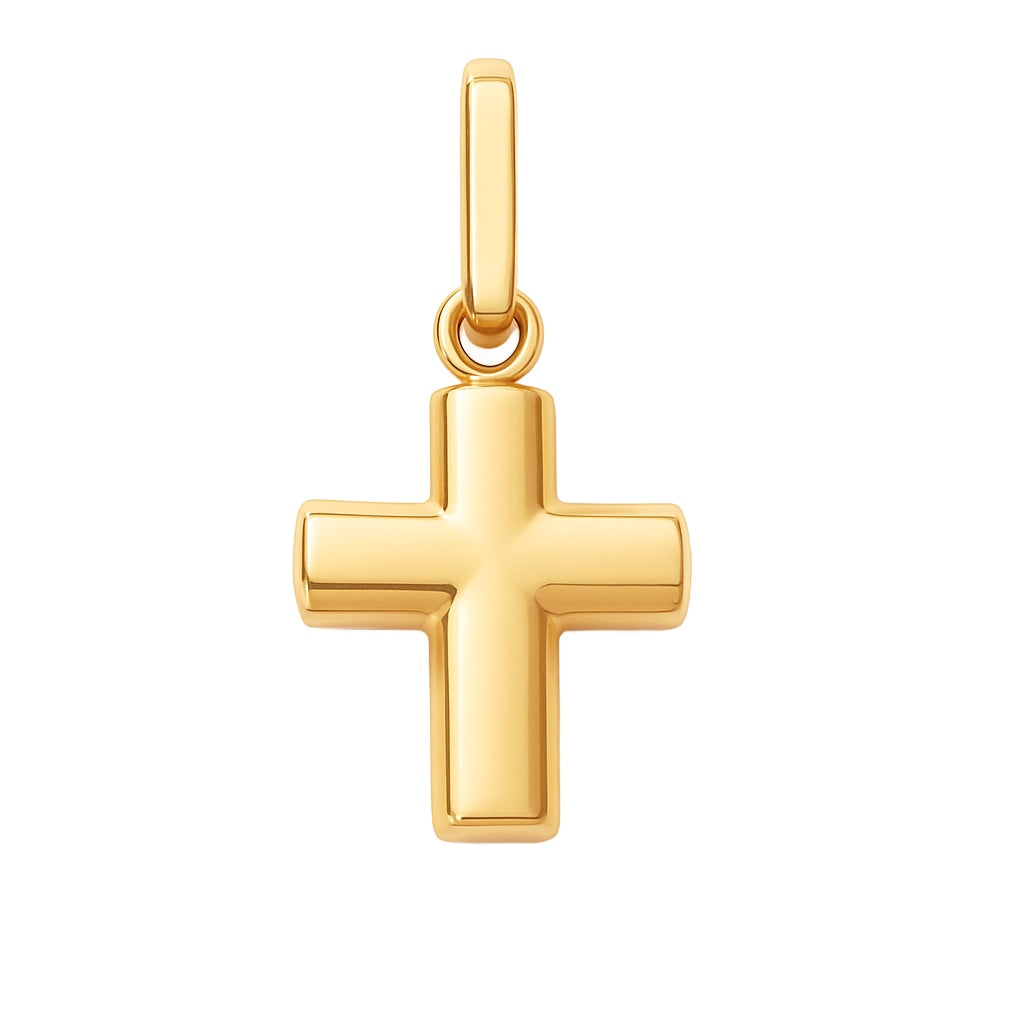 Small Domed Plain Cross