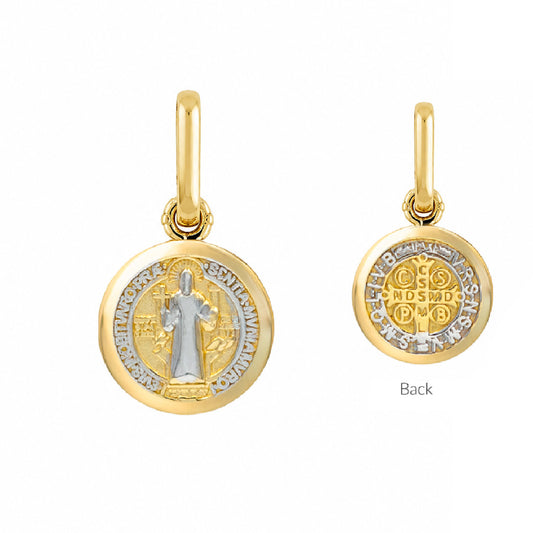 Saint Benedict Medal 14K Gold 8MM