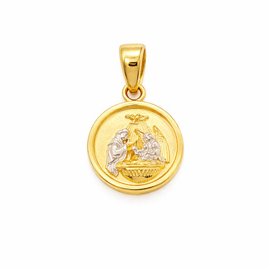 Guardian Angel Baptismal Medal 10mm
