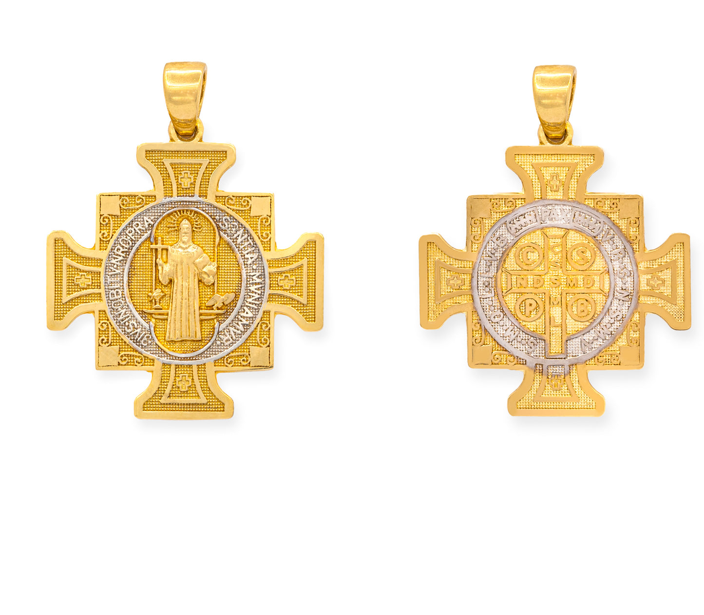 Saint Benedict Medal Cross Pendant