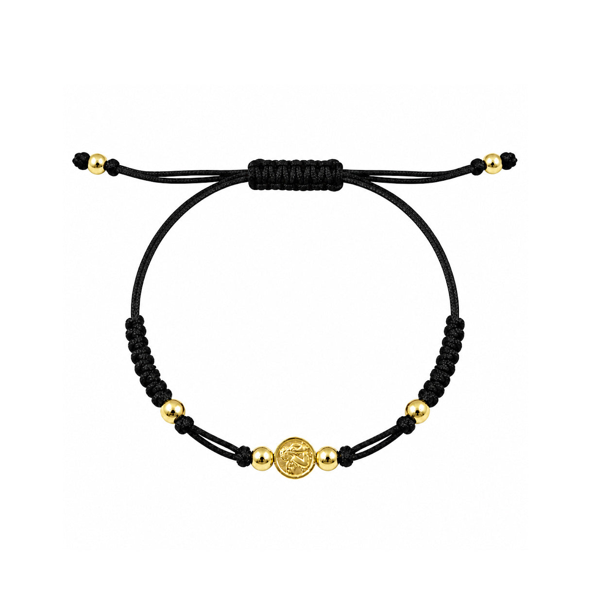 Mini Guardian Angel Macrame Bracelet