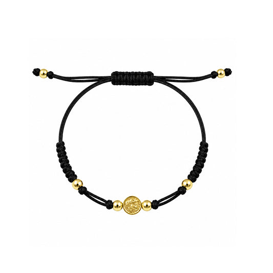 Mini Guardian Angel Macrame Bracelet