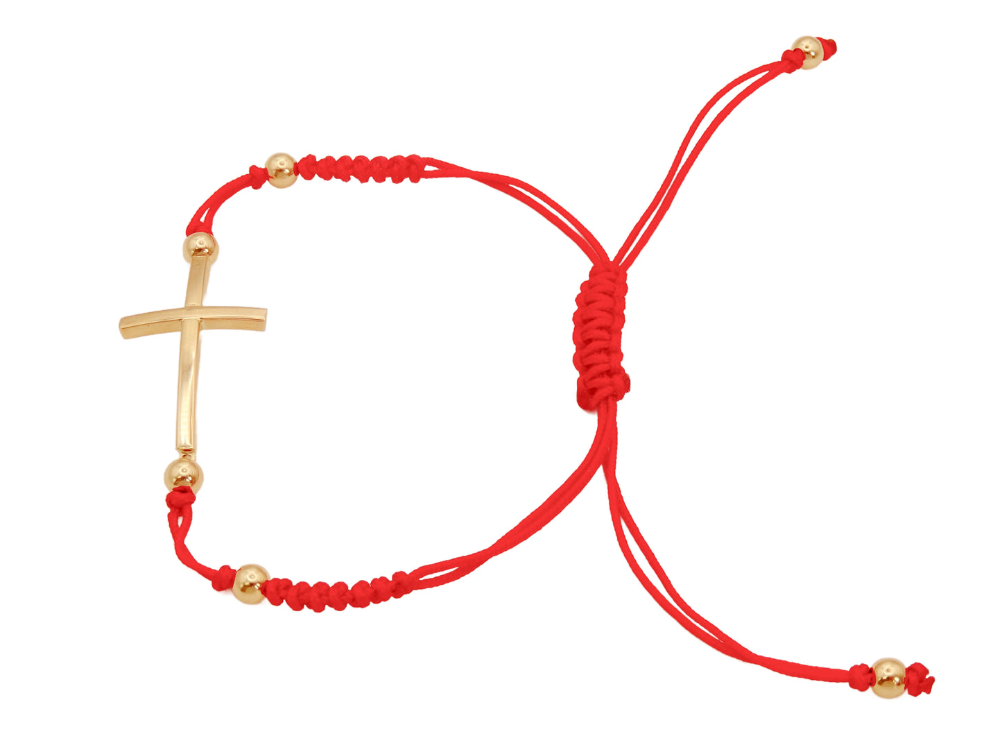 Cross Macrame Bracelet