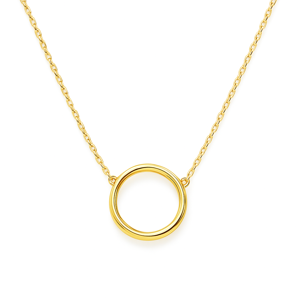 Open Circle Necklace