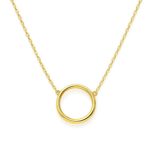 Open Circle Necklace