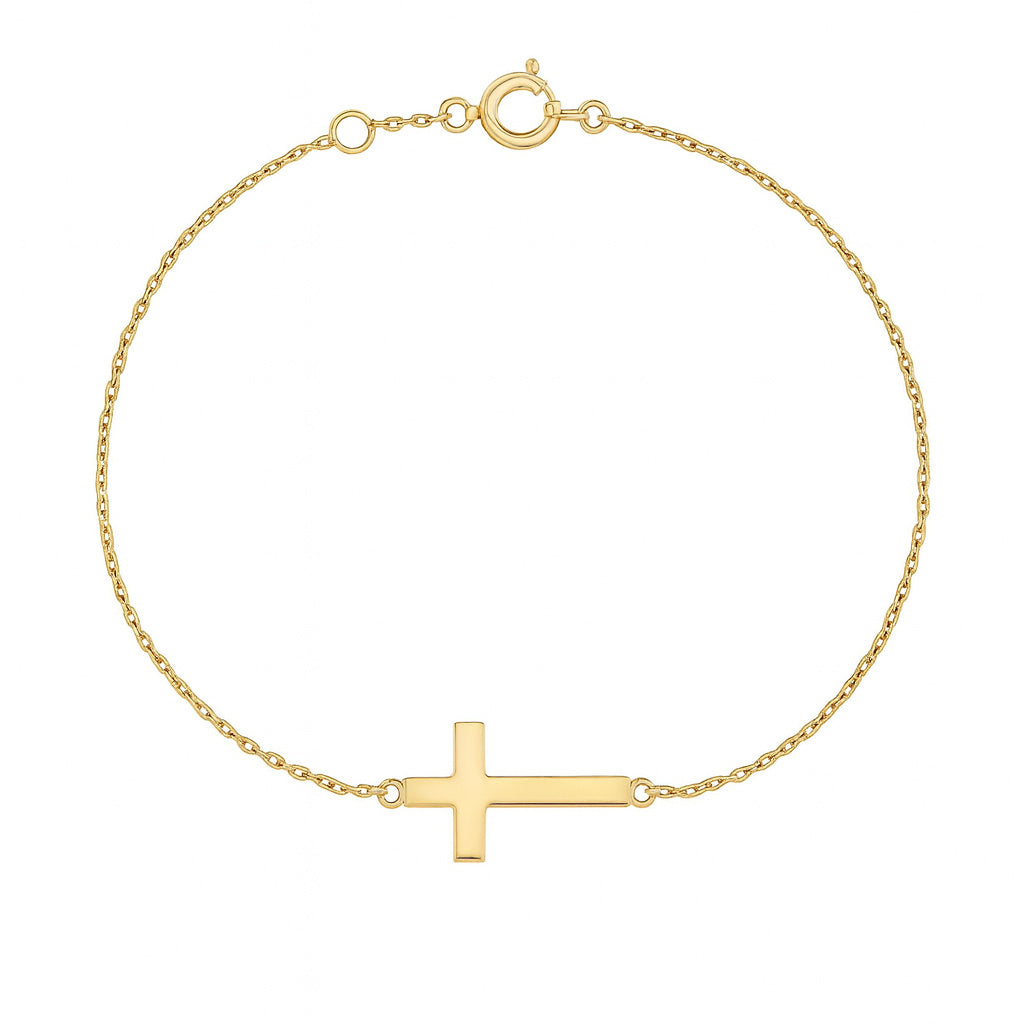 Single Cross Bracelet