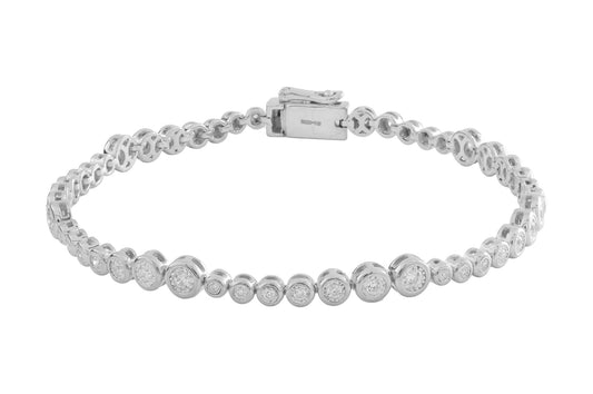 Diamond Circle Tennis Bracelet