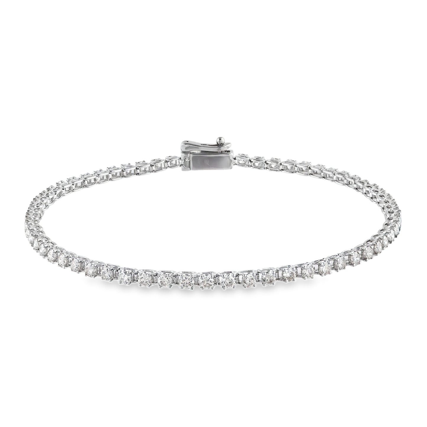 Whisper Thin Lab Grown Diamond Tennis Bracelet