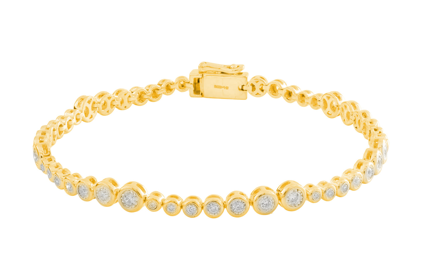 Diamond Circle Tennis Bracelet