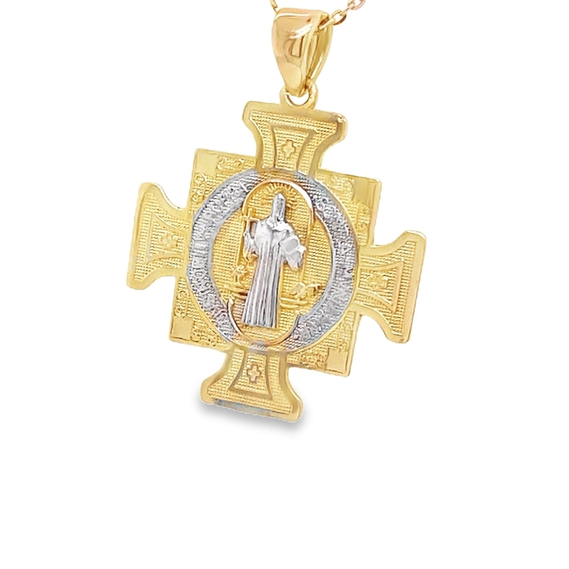 Saint Benedict Medal Cross Pendant