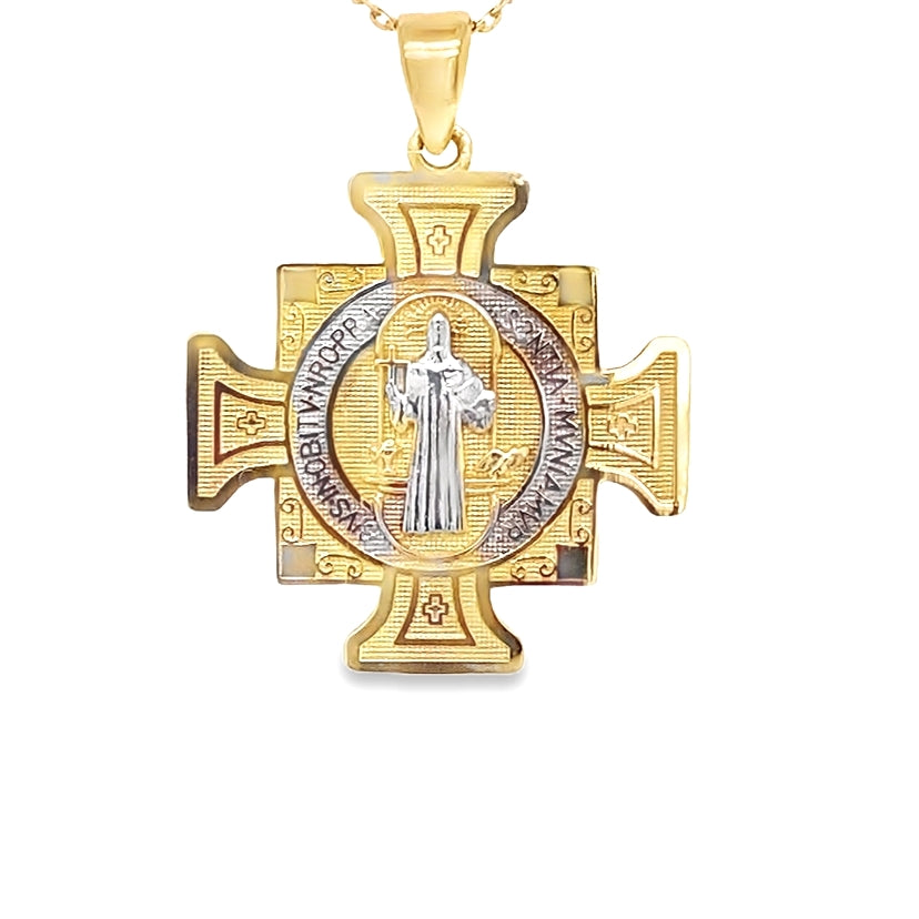 Saint Benedict Medal Cross Pendant