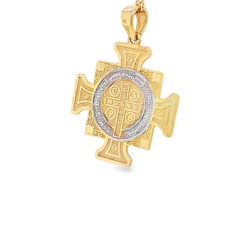 Saint Benedict Medal Cross Pendant