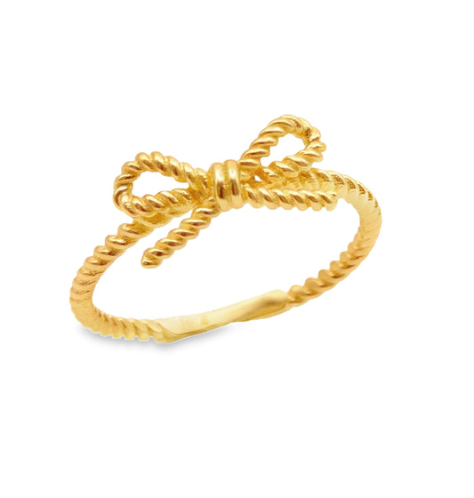 Rope Bow Ring