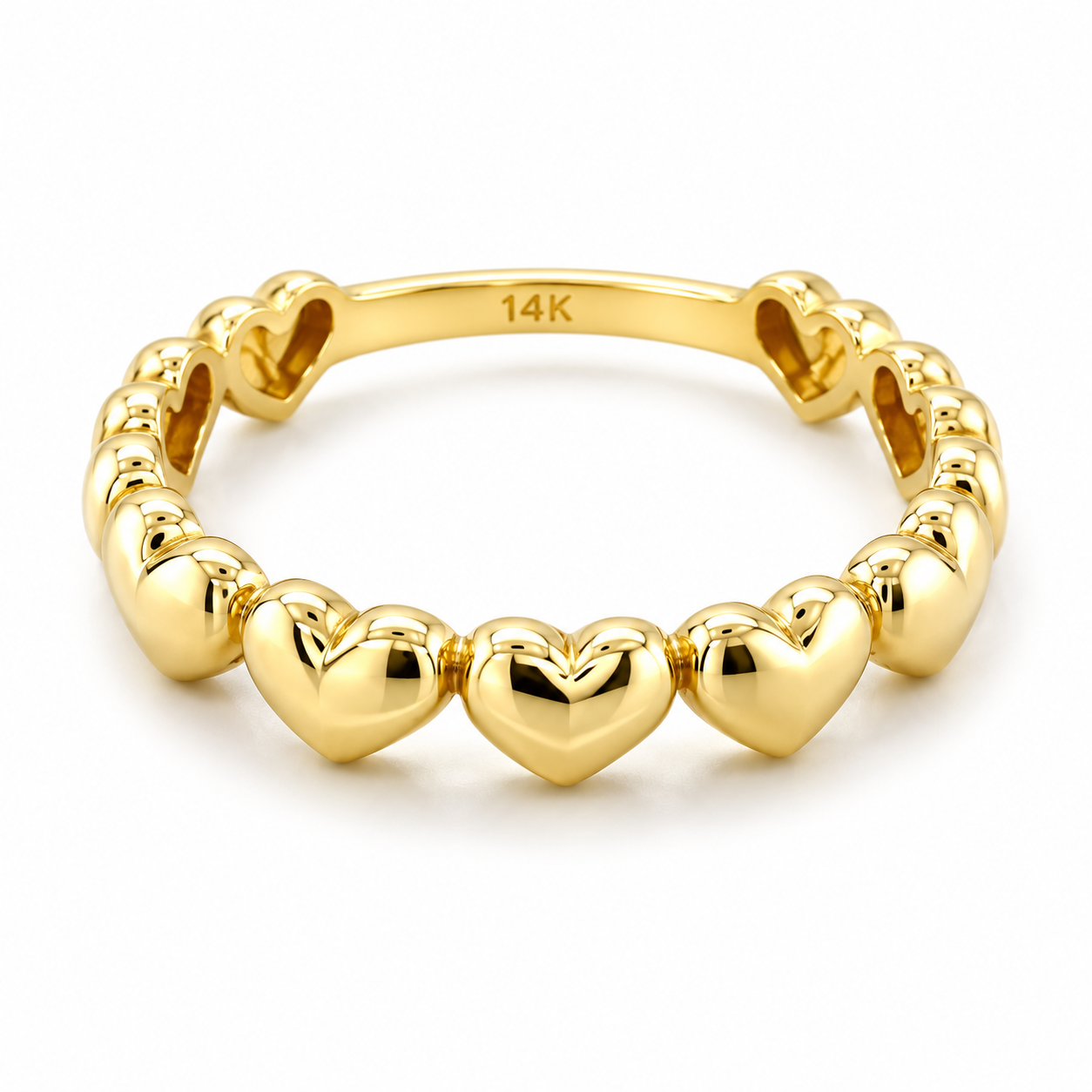 Heart Ring Stack