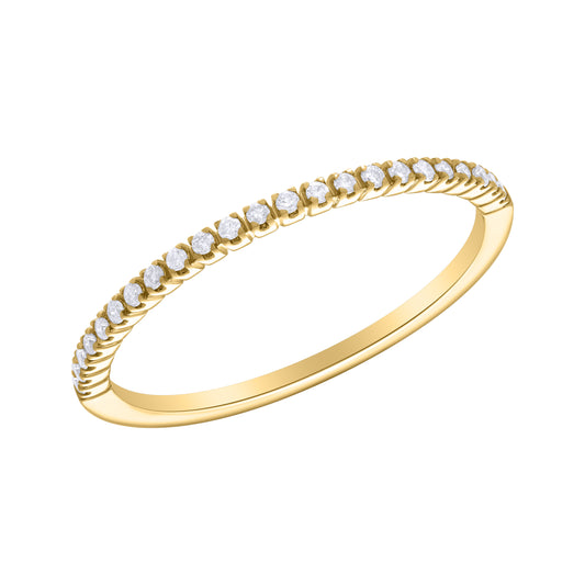 Thin Diamond Ring Band