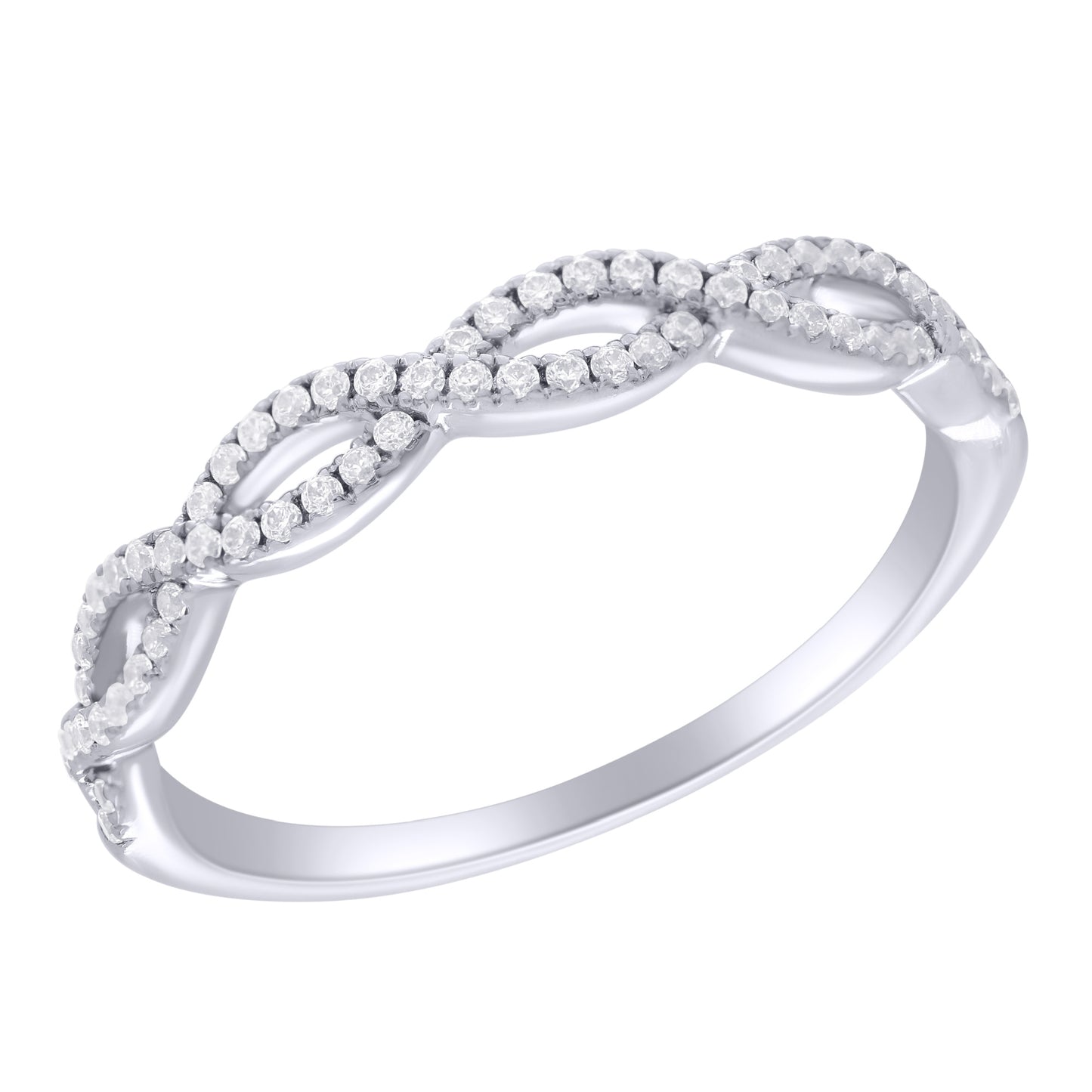 Diamond Infinity Ring